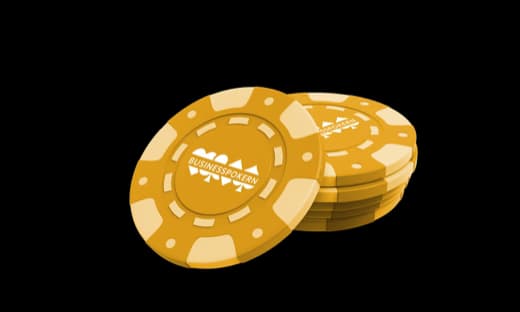 Illustration von Pokerchips